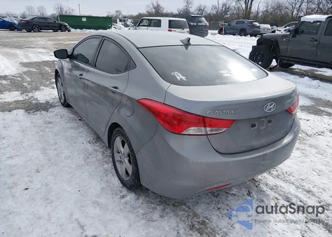 2011 Hyundai Elantra from USA, damaged, VIN KMHDH4AE8BU094695
